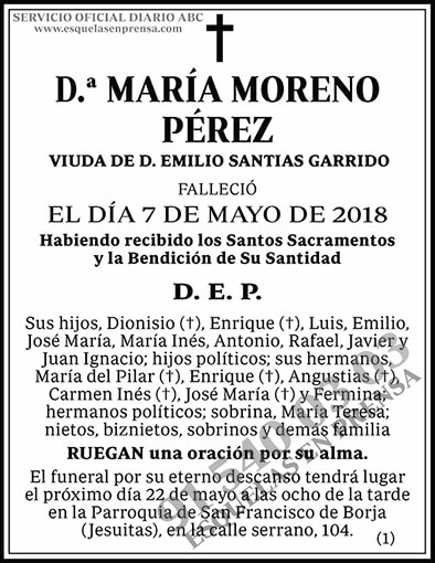 María Moreno Pérez